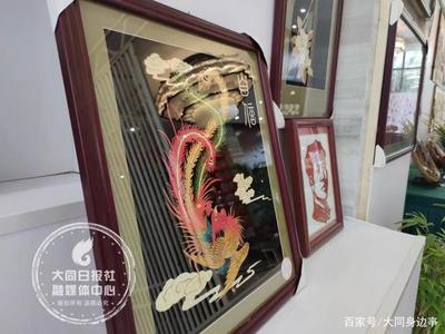 9月13日 第二屆靈丘縣鄉村文創藝術作品展啟幕 面塑草編剪紙等稱奇